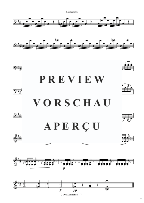 Produktgalerie: Seite 8 von 11 Duett Nr. 2 Op. 22, , Cello und Kontrabass