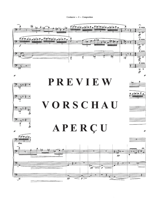 Product gallery: Page 6 of 21 Composition , , (Tuba Quartett EETT)