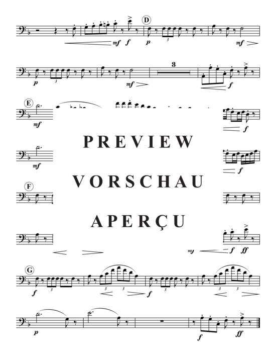 Product gallery: Page 11 of 13 Marsch , , (Trombone Quartet)