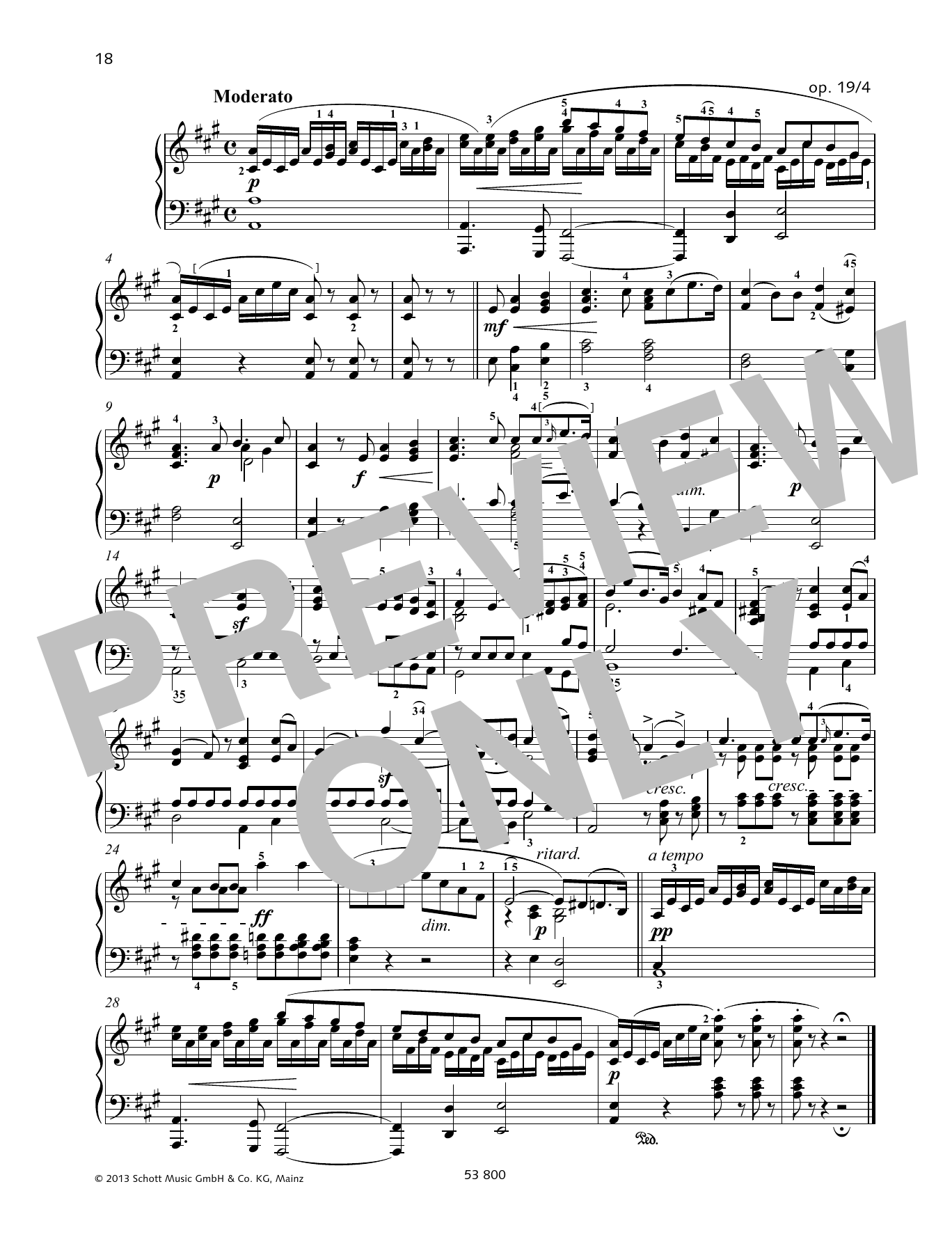 Product gallery: Page 1 of 1 Moderato, Felix Mendelssohn Bartholdy
