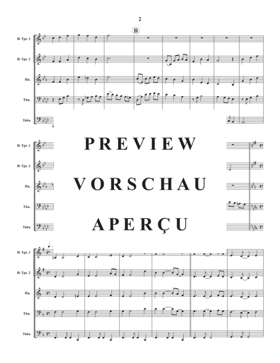 Produktgalerie: Seite 4 von 11 Be Thou My Vision , , (Blechbläserquintett)