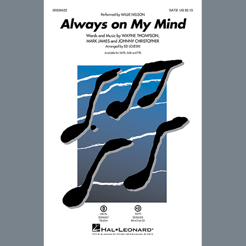 cover: Always On My Mind (arr. Ed Lojeski), Willie Nelson, Chor