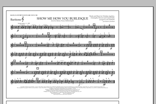 Produktbild zu: Show Me How You Burlesque - Baritone T.C.