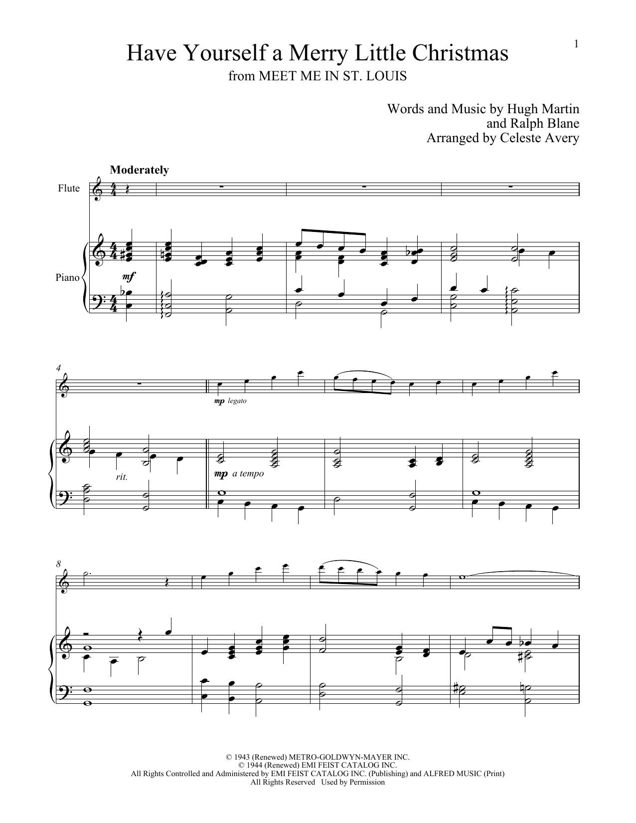 Produktgalerie: Seite 1 von 1 Have Yourself A Merry Little Christmas, Ralph Blane