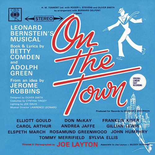 cover: Ain't Got No Tears Left (from On the Town), Leonard Bernstein, Gesang, Klavier