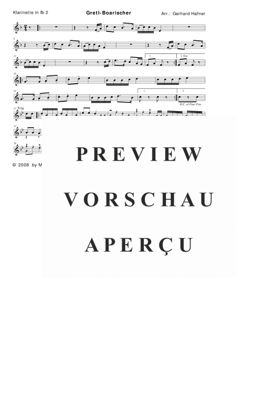 Product gallery: Page 5 of 11 Gretl-Boarischer, , (woodwind and brass)