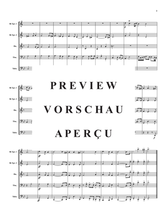 Produktgalerie: Seite 4 von 9 Chaconne , , (Blechbläser-Quintett)