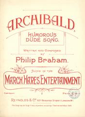 cover: Archibald, Philip Braham