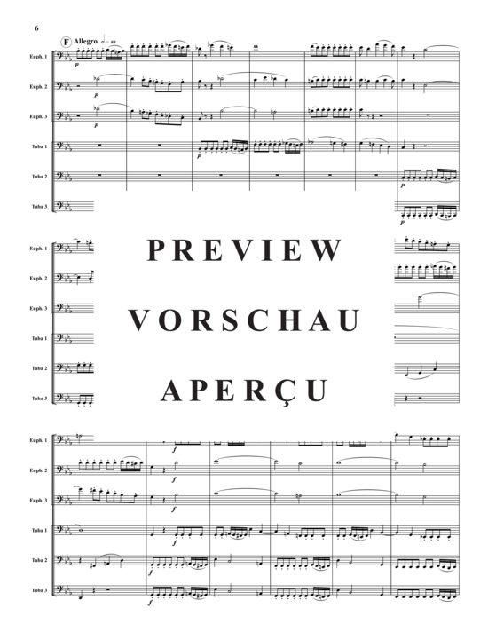 Product gallery: Page 7 of 21 Ouvertüre aus Zauberflöte , , (Tuba Ensemble)