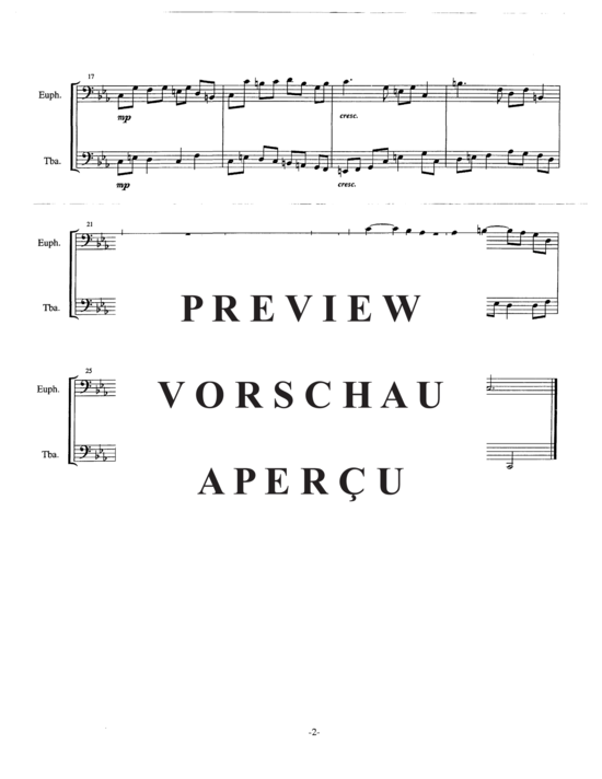 Product gallery: Page 8 of 14 Three Short Duets , , (Tuba Duet ET)