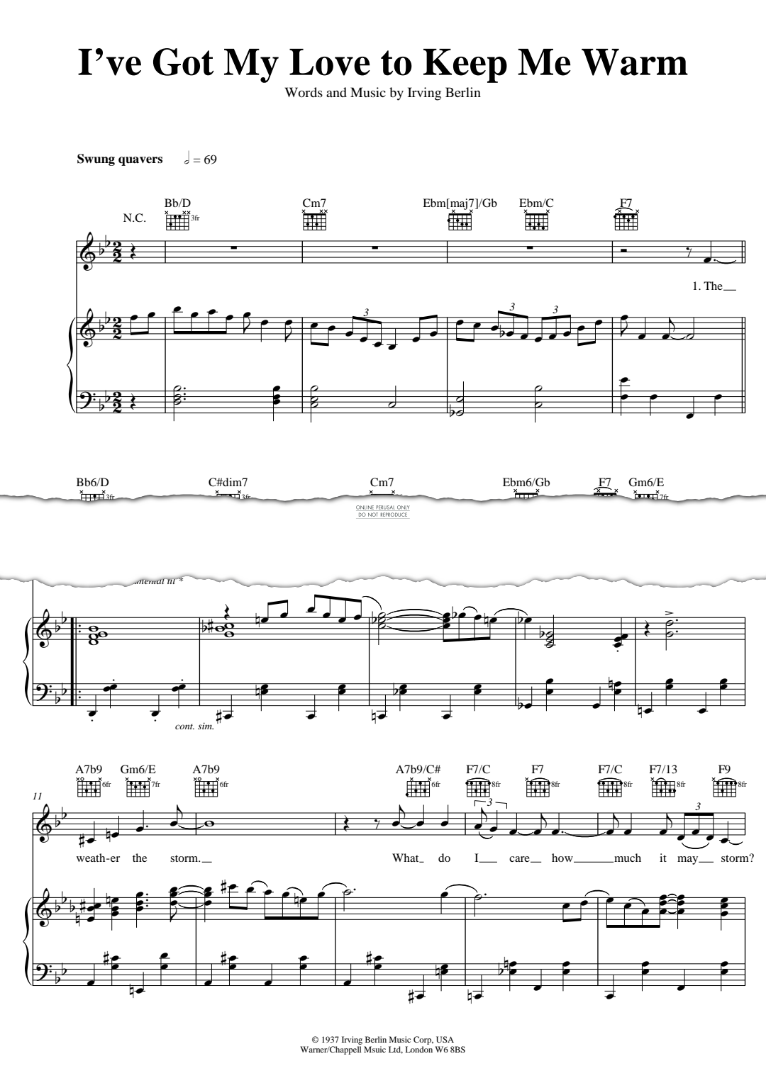 Produktbild zu: I've Got My Love To Keep Me Warm