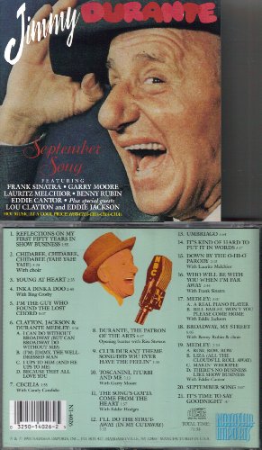 cover: September Song, Jimmy Durante
