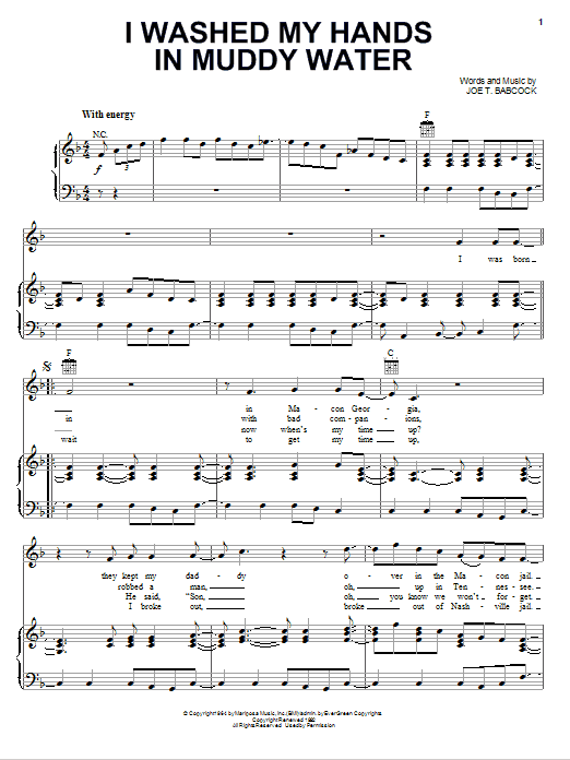 Produktgalerie: Seite 1 von 1 I Washed My Hands In Muddy Water, Elvis Presley, Gesang, Gitarre, Klavier