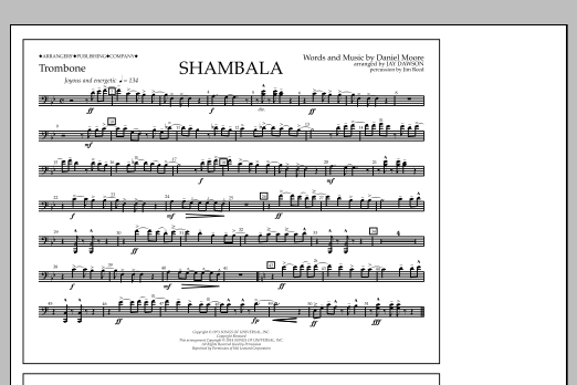 Produktbild zu:  Shambala - Trombone - Jay Dawson