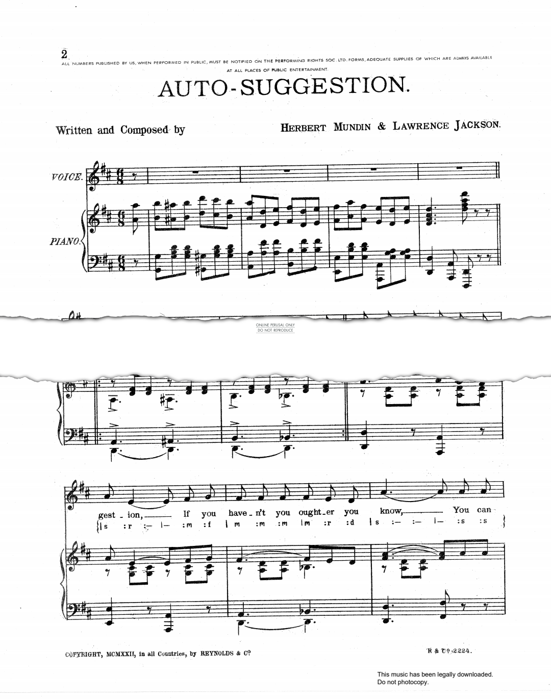 Product picture to: Auto-Suggestion