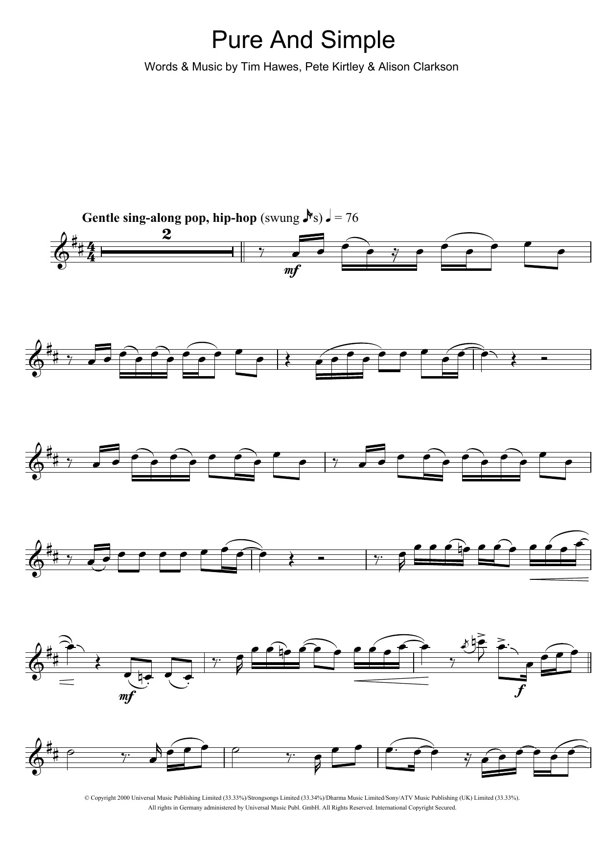 Product gallery: Page 1 of 1 Pure And Simple, Hear'Say