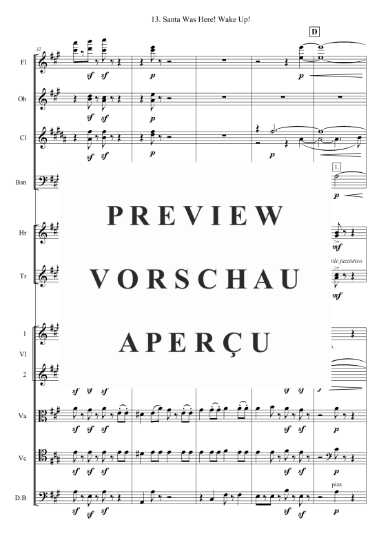 Produktgalerie: Seite 9 von 11 Santa Was Here! Wake Up!, , Kammer Orchester