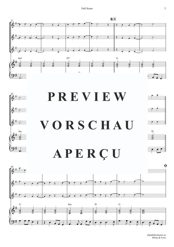 Produktgalerie: Seite 4 von 11 Ebony And Ivory, McCartney, Paul/Wonder, Stevie, (Flöten Trio + Klavier)