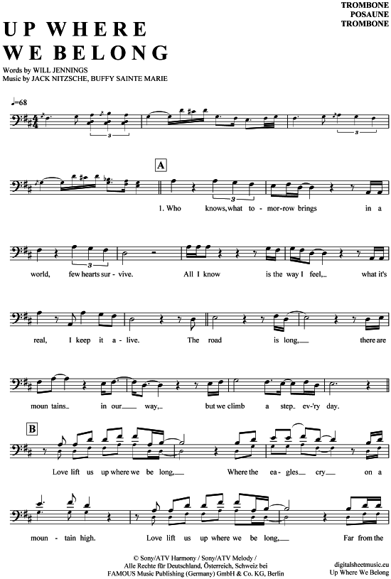 Product picture to: Up where we belong Joe Cocker / Jennifer Warnes