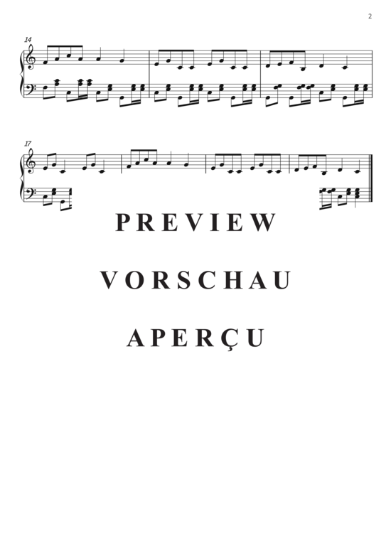Produktgalerie: Seite 5 von 5 Fastelavn Er Mit Navn , , Klavier Solo