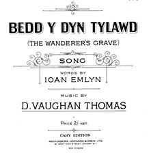 Produktbild zu: Bedd Y Dyn Tylawd (The Wanderer's Grave)