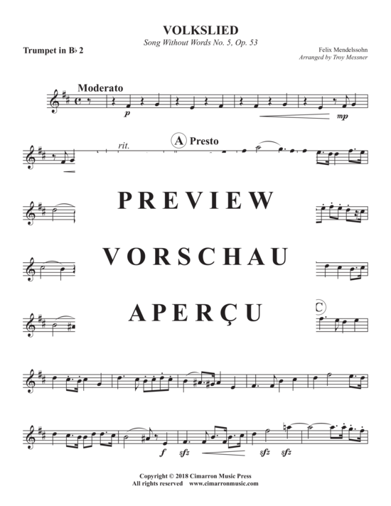 Produktgalerie: Seite 10 von 17 Volkslied , , (Blechbläser Quintett)