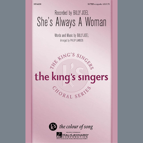 cover: She's Always A Woman (arr. Philip Lawson), Billy Joel, Chor