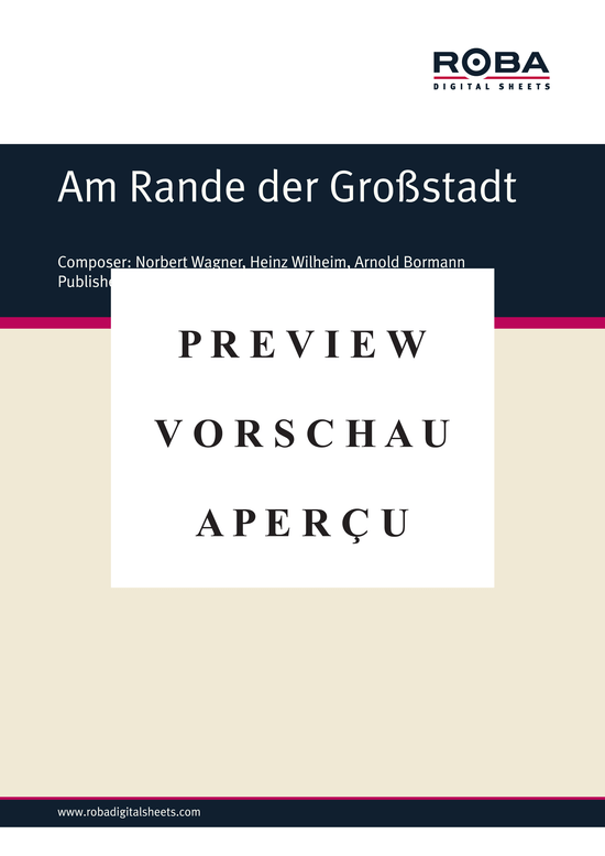 Product gallery: Page 2 of 3 Am Rande der Großstadt , , (accordion + vocals)