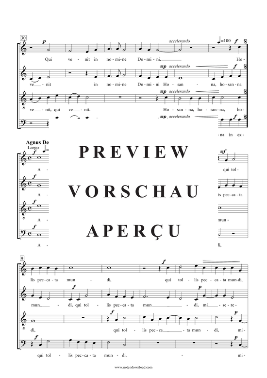 Produktgalerie: Seite 18 von 19 Messe , , (Gemischter Chor SATB)