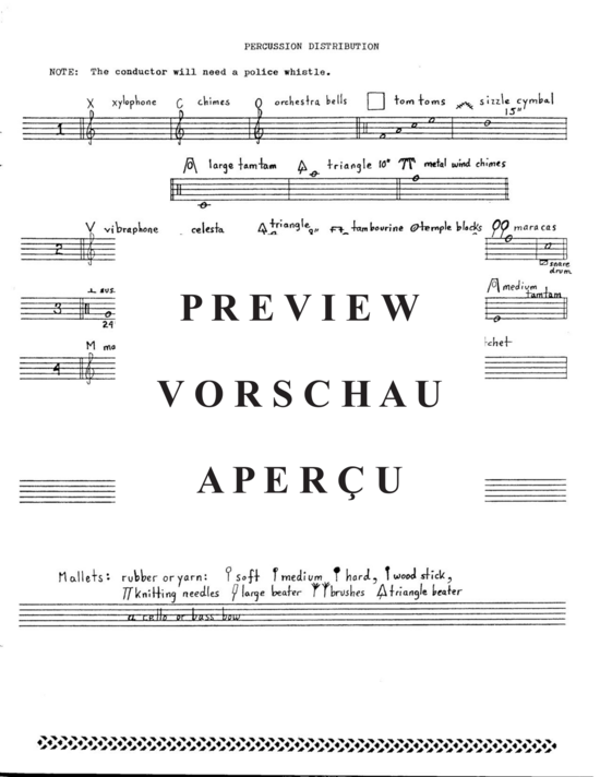 Product gallery: Page 4 of 21 Coexistence , , (clarinet solo and 4 percussionists)