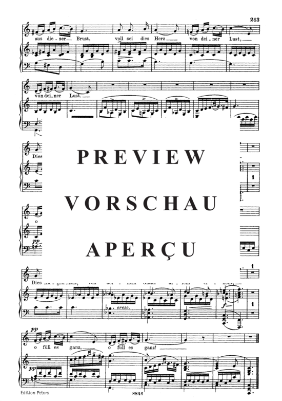 Product gallery: Page 3 of 3 Du bist die Ruh D.776, , Medium Voice and Piano