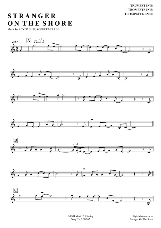 Produktbild zu: Stranger On The ShoreAcker Bilk