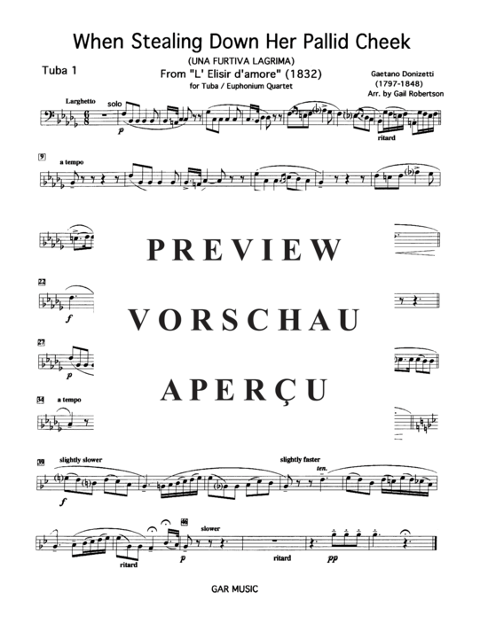 Product gallery: Page 11 of 12 When Stealing Down Her Pallid Cheek , , (Tuba Quartett EETT)