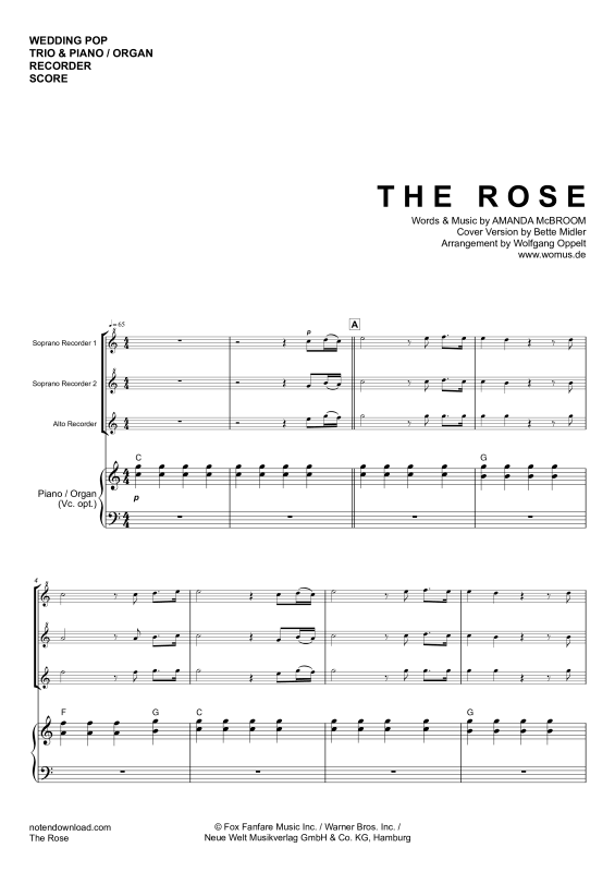 Product picture to: The RoseBette Midler