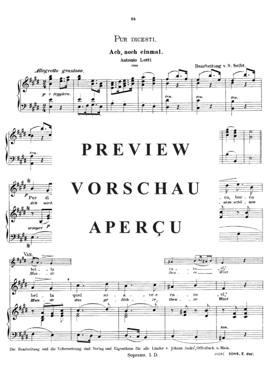 Product gallery: Page 2 of 5 Pur dicesti o boca bella, Seibt Sophie, High Voice and Piano