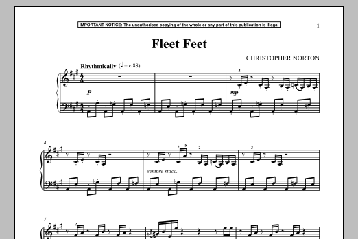 Product gallery: Page 1 of 1 Fleet Feet, Christopher Norton