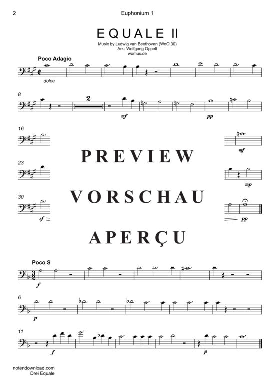 Product gallery: Page 9 of 15 Drei Equale , , (Tuba Quartett EETT)