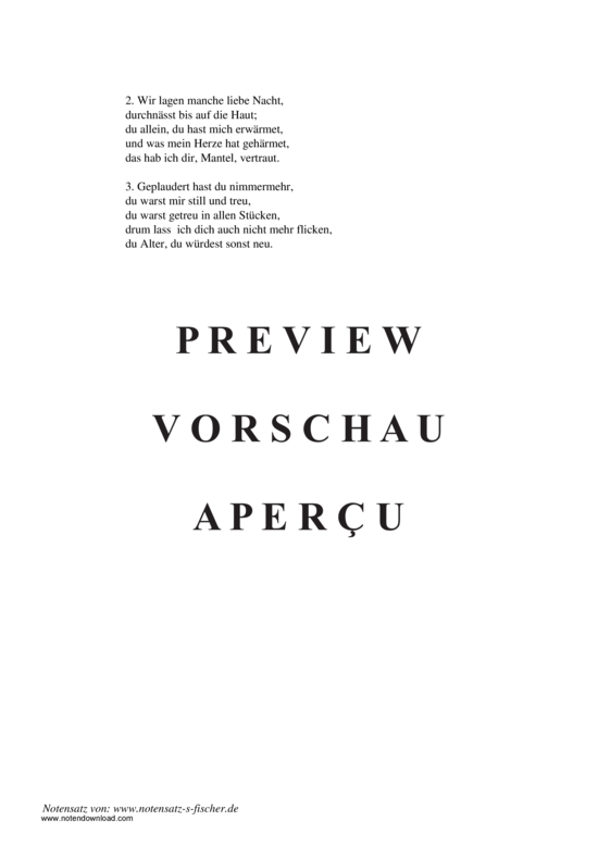 Produktgalerie: Seite 3 von 3 Der Reiter und sein Mantel , , Klavier und Gesang