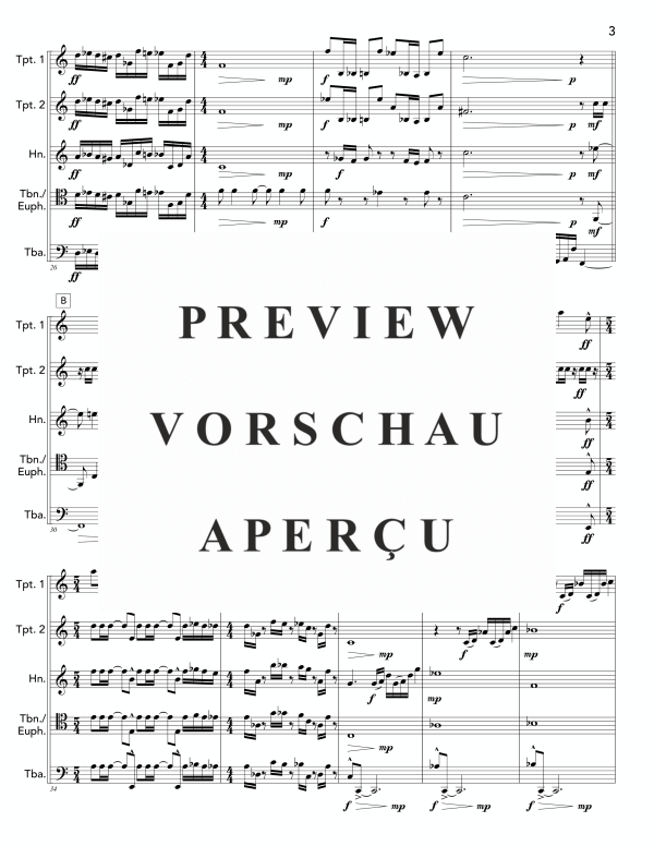 Produktgalerie: Seite 7 von 11 Three 4 Five, , (Blechbläser Quintett)