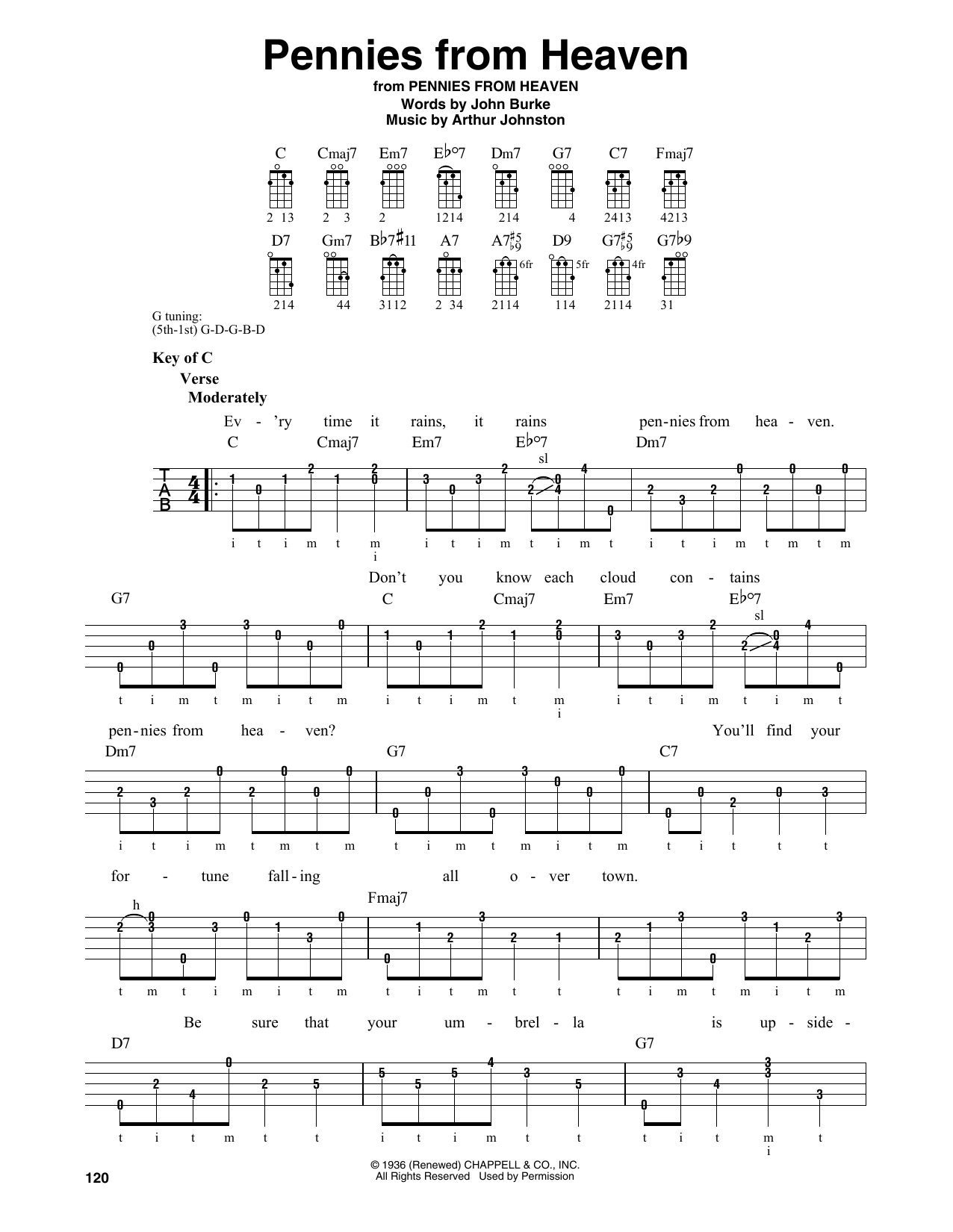 Produktgalerie: Seite 1 von 1 Pennies From Heaven, John Burke, Banjo