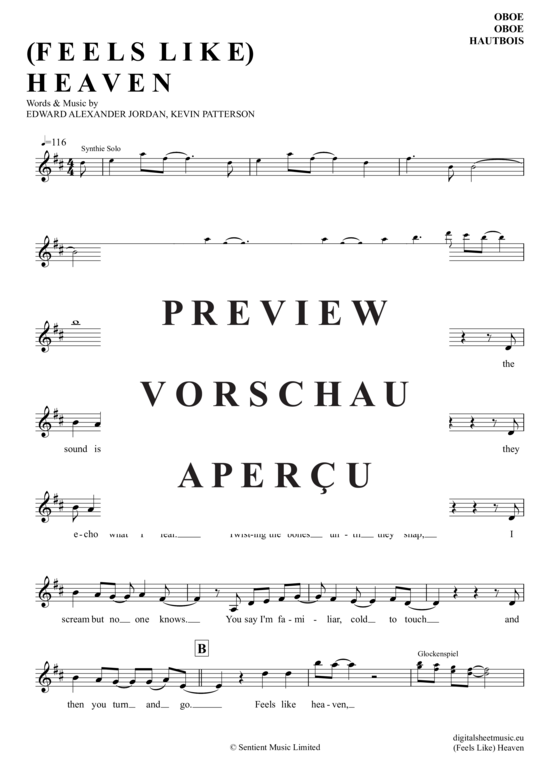 Produktgalerie: Seite 2 von 4 (Feels Like) Heaven, Fiction Factory, Oboe