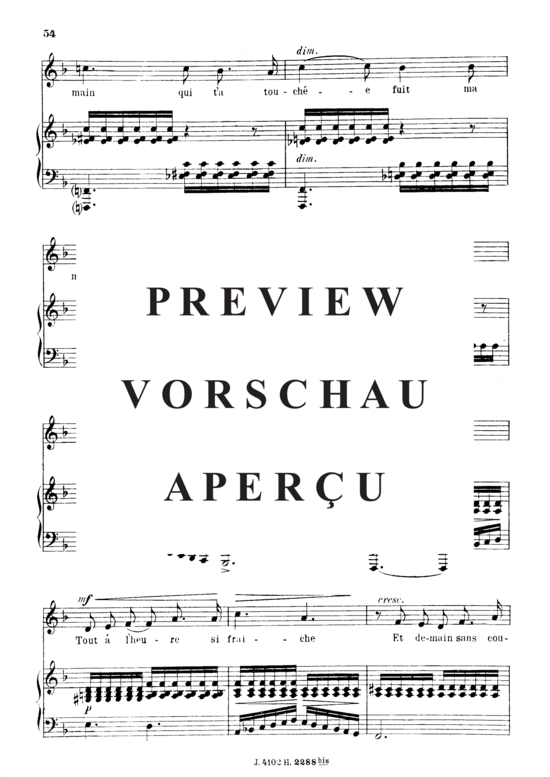 gallery: Fleur jetée Op.39 No.2 , , (Gesang mittel + Klavier)