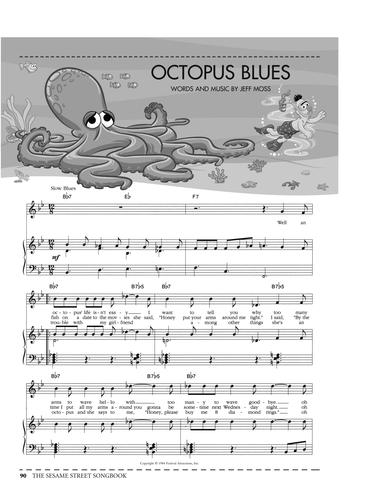 Produktbild zu: Octopus Blues (from Sesame Street)