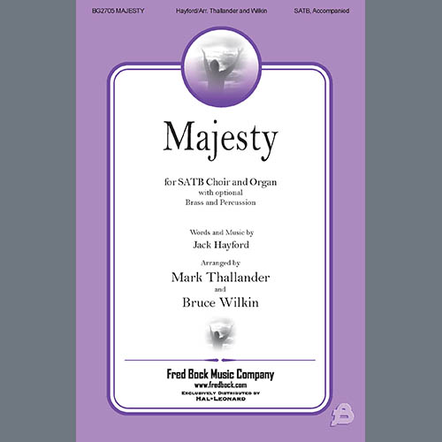 cover: Majesty (arr. Mark Thallander and Bruce Wilkin), Jack Hayford