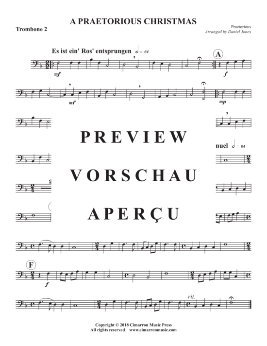 Produktgalerie: Seite 10 von 10 A Praetorius Christmas , , (Blechbläser Quartett)