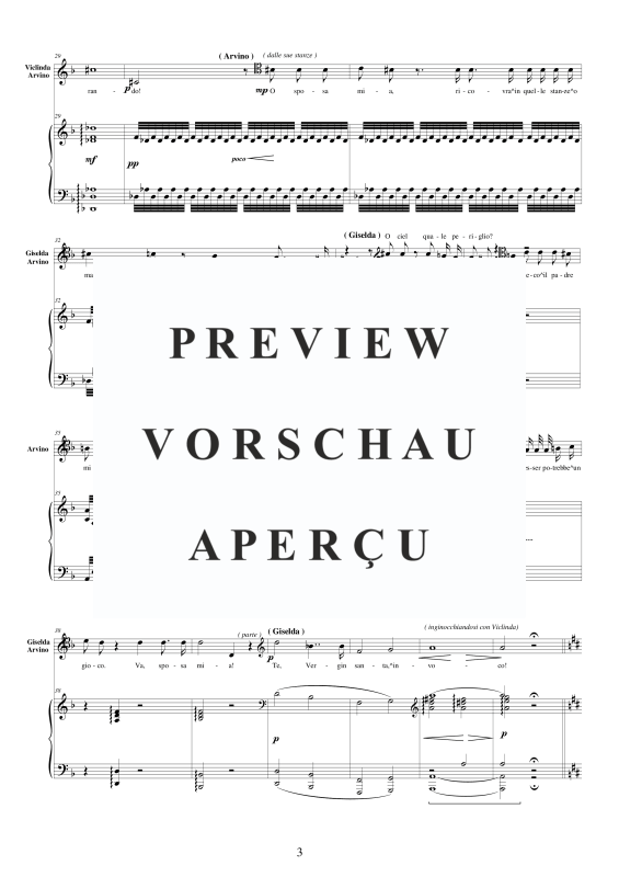 Produktgalerie: Seite 4 von 11 I Lombardi - (Act 1-VI) Salve Maria di grazie il petto, , Gemischter Chor SST und Klavier