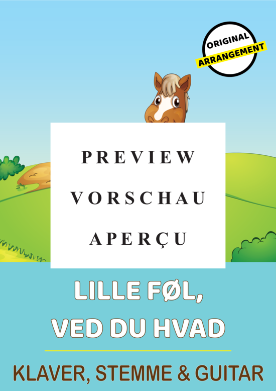 Produktgalerie: Seite 2 von 5 Lille Fø l, Ved Du Hvad, , (Gesang + Klavier, Gitarre)