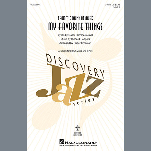 Product picture to: My Favorite Things (from The Sound Of Music) (arr. Roger Emerson)