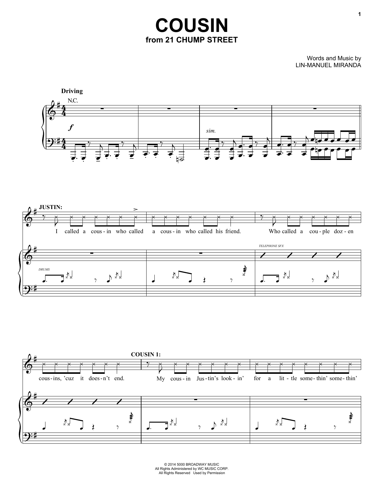 Produktbild zu: Cousin (from 21 Chump Street)