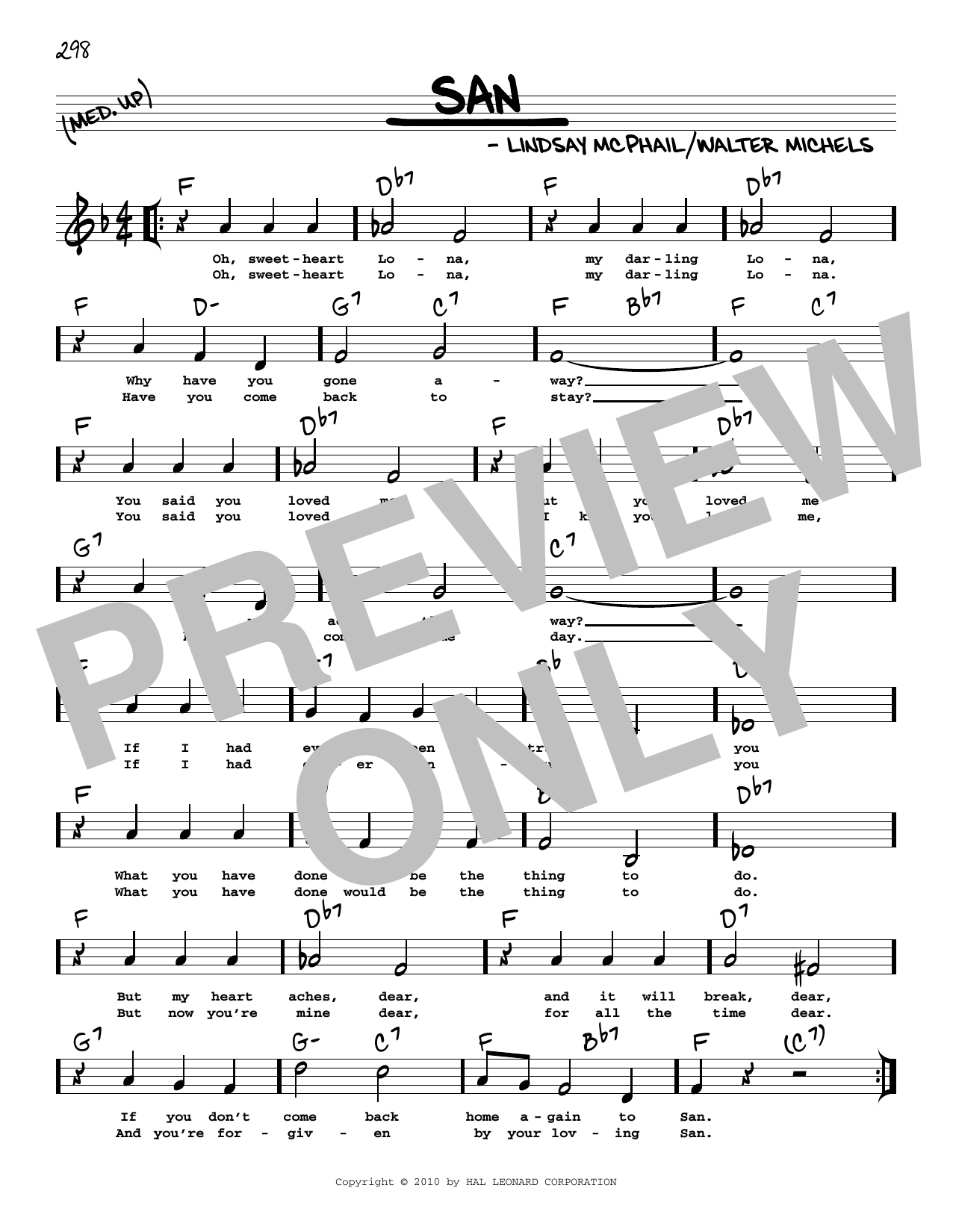 Product picture to: San (arr. Robert Rawlins)